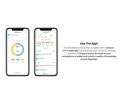 MacroSense™ Smart Nutrition Scale